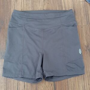 Free people movement gray shorts like new